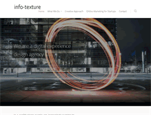 Tablet Screenshot of info-texture.com